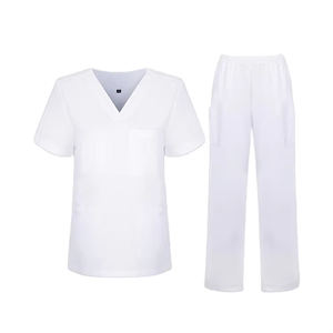 Conjunto <span class=keywords><strong>de</strong></span> <span class=keywords><strong>Uniformes</strong></span> Médicos Personalizados para Mujer, <span class=keywords><strong>Uniformes</strong></span> <span class=keywords><strong>de</strong></span> Hospital para Enfermeras, Conjunto <span class=keywords><strong>de</strong></span> Dos Piezas, Ropa Médica para Mujer, Venta al por Mayor - Product Image 5