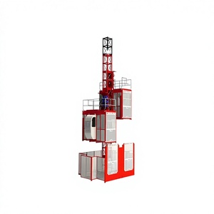 Ascensor de Construcción Zoomlion Usado a Precio de Fábrica, 2 Toneladas de Capacidad, Doble Cabina, Motor Listo para Reacondicionamiento, Motor Principal, Caja de Cambios, 500M - Product Image 1