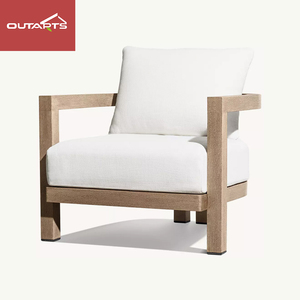 Gỗ Tếch <span class=keywords><strong>sofa</strong></span> đặt đồ nội thất sang trọng Patio vườn ghế <span class=keywords><strong>sofa</strong></span> vườn bộ đồ nội thất gỗ tếch ngoài trời rắn gỗ cắt <span class=keywords><strong>sofa</strong></span> ngoài trời - Product Image 4