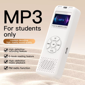 Reproductor de Audio Digital Portátil Personalizado, Auriculares Inalámbricos Bluetooth, Compatible con Tarjeta TF, Memoria Expandible, Lector de Libros Electrónicos para Exámenes Escolares - Product Image 4