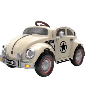 Voiture électrique tout-terrain rétro pour enfants à quatre roues, <span class=keywords><strong>prix</strong></span> usine, 2-7 ans, batterie 12V, moteur 380, plastique durable - Product Image 1