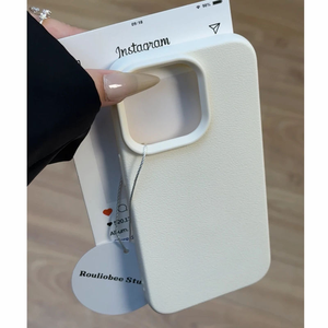 Custodia per telefono in TPU con texture litchi, stile popolare, antiurto, compatibile con <span class=keywords><strong>iPhone</strong></span> 17 16 15 <span class=keywords><strong>14</strong></span> 13 12 <span class=keywords><strong>14</strong></span> Pro Max - Product Image 3