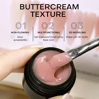 Nouveau Gel de modelage pour ongles en gros, sous marque privée, avec logo, Gel dur, Mousse de construction, Gel de modelage pour ongles