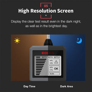 12v teste universal para fluido de freio, ferramenta de diagnóstico da qualidade do óleo, indicador de led, teste de líquido, caneta, teste de óleo de freio automotivo - Product Image 5