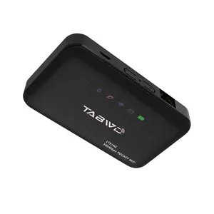 E5885 4g热点路由器LTE无线路由器300 Mbps mifi，带RJ45端口2600毫安时电池袖珍手机