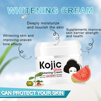 Crème éclaircissante DR.DAVEY Kojic Gluta, hydratante, réparatrice, atténue les taches brunes, unifie le teint, crème blanchissante pour le visage et le corps