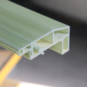 <span class=keywords><strong>Profilé</strong></span> de pultrusion en fibre de verre FRP anti-corrosion pour usine chimique, tuiles PVC UPVC, plastique léger haute résistance - Product Image 3