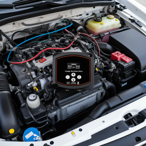 Isolateur de batterie intelligent double 12V 300A avec écran LCD, relais sensible à la tension VSR pour voiture et bateau - Product Image 2