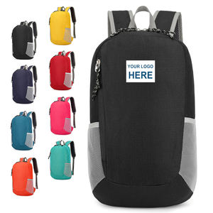 Cadeaux promotionnels personnalisés avec logo, sac d'école, sac de voyage léger, pliable, imperméable, ultraléger, sac à dos de randonnée pliable - Product Image 1