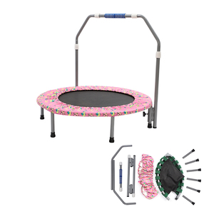 <span class=keywords><strong>Trampoline</strong></span> Zoshine 56 pouces en acier pour intérieur et extérieur, lit de saut sécurisé pour enfants, style parc d'attractions - Product Image 6