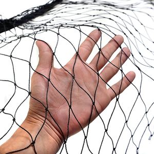 Rete Anti-Uccelli Commerciale in Nylon Nero ad Alta Resistenza, Fornitura Diretta dalla Fabbrica, Barriera Anti-Uccelli per Agricoltura, Acquacoltura e Laghetti - Product Image 2