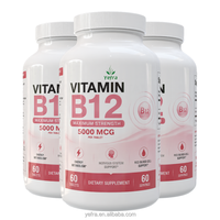 Comprimés de Vitamine B12 – Article Phare Amazon – Méthylcobalamine pour l'Énergie et le Métabolisme – Végétalien – OEM – Marque Privée – Supplément en Vrac