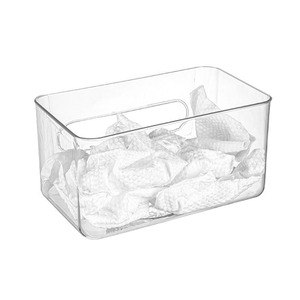 <b>Wall</b> <b>Mounted</b> Plastic <b>Storage</b> Box For Bathroom Facial Tissue 21x14x8cm Rectangle Minimalist Design Punch Free - Product Image 5