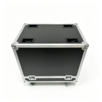 Boîte de transport empilable OEM de haute qualité pour 2 enceintes DB Technologies FMX15 avec 4 roues et rainures pour une protection optimale