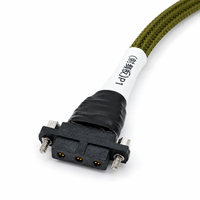 Connecteur M80, câble de test RF haute puissance, connecteur électrique pour système de contrôle, équipement aérospatial et avionique