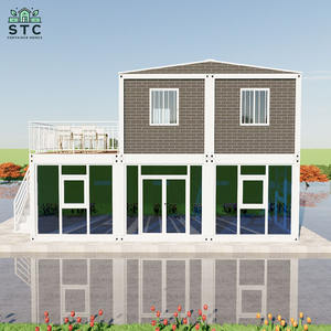 Contenedor de Venta de Boletos, Casa Prefabricada de Acero de 20 pies, Tienda de Snacks <span class=keywords><strong>para</strong></span> Playa, Oficina, Casa Pequeña Económica - Product Image 1