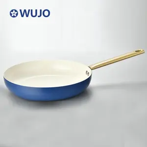 WUJO Germany Cookware Sets Unique Ceramic Coating Metal Aluminum Cookware Sets