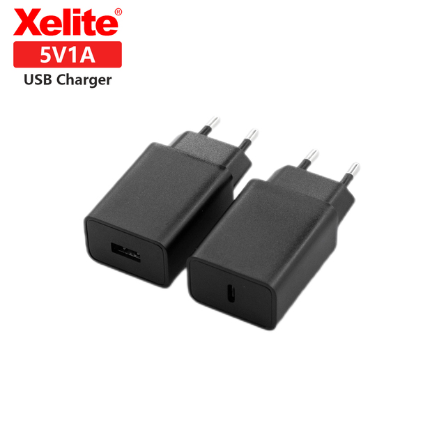 USB 5W Charger AC to DC Power Supply Portable Travel Adapter 5V 1A USB a Charger Fast Charging Type-c Phone Charger