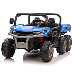 Xe ô tô điện trẻ em VIP BUDDY, xe đồ chơi có pin, xe điện cỡ lớn cho trẻ lớn, xe <span class=keywords><strong>buggy</strong></span> 6 bánh điều khiển từ xa, xe tải nông trại, xe kéo - Product Image 3