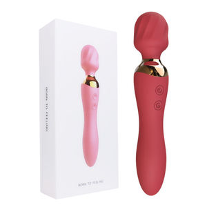 Presa di fabbrica potente vibratore femminile bacchetta massaggiatore 24 modalità a doppia testa vibratore Clit stimolatore giocattoli sessuali per adulti giocattoli sessuali - Product Image 2