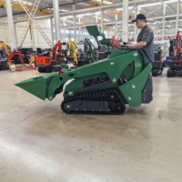 Chargeurs frontaux polyvalents pour usage agricole, chargeurs à chenilles, chargeurs compactes à chenilles