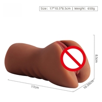 Realistischer Männlicher Masturbator Weiche TPE-Taschenmuschi für Männer Manueller Stroker mit Saugnapf Sexspielzeug für Männer Erwachsenenprodukt