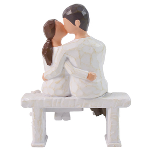 Cặp vợ chồng lãng mạn showpiece tình yêu Couple tượng Quà Tặng thần tượng cho Valentines quà tặng trang trí nhà - Product Image 5