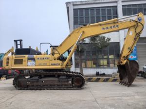 Excavadora de sistema hidráulico de control de precisión usada bajo consumo de combustible Excavadora hidráulica usada Komatsu de Shanghai, excavadora hidráulica del sistema de control de precisión - Product Image 6