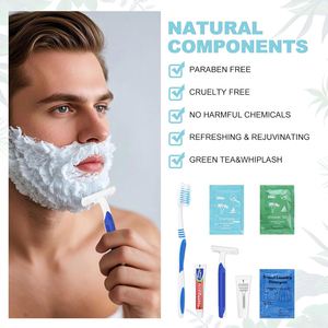 Set de Amenidades de Hotel Personalizadas de Plástico Ecológico de Lujo con Beneficios Biológicos para Hoteles de 3 a 5 Estrellas, Suministros de Cosméticos para Baño al por Mayor - Product Image 4