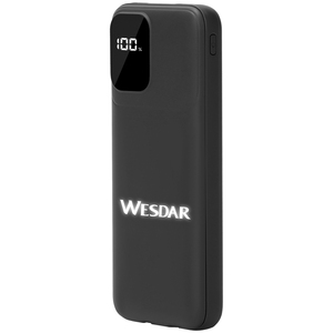 แบตสำรอง OEM 10000mAh ดีไซน์บางเฉียบ พร้อมหน้าจอแสดงผลแบบดิจิตอล สายชาร์จในตั<span class=keywords><strong>ว</strong></span>แบบคู่ (Type-C และ Lightning) รองรับ QC 22.5W สำหรับใช้งานกลางแจ้ง - Product Image 3