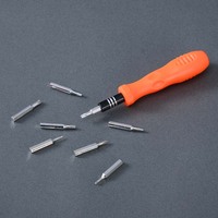 Outils de réparation multi-embouts fournis par l'usine avec étui de rangement en plastique pour l'entretien électronique, jeu de tournevis de précision