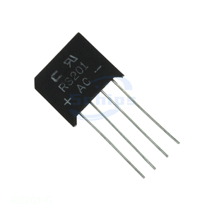 Diodes Whole Sale Electronic Component 4-SIP, RS-2 Original One Stop Service RS201-G BRIDGE RECT 1PHASE 50V 2A RS-2 - Product Image 1