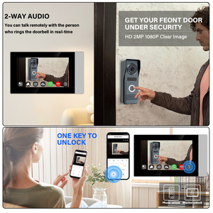 Hot Sale Based Indoor Monitor <strong>Wireless</strong> Door Entry <strong>Intercom</strong> With <strong>Camera</strong> Business Phone Com <strong>System</strong> <strong>for</strong> Villa - Product Image 4