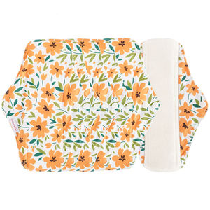 Happy Flute Serviettes hygiéniques réutilisables en fibre de bambou pour femmes serviettes hygiéniques lavables pour <span class=keywords><strong>incontinence</strong></span> menstruelle - Product Image 1