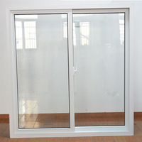 Fenêtre coulissante en alliage d'aluminium, vente directe usine, pour décoration intérieure chambre et balcon, en stock