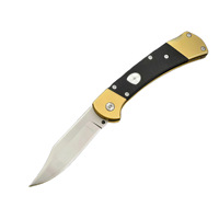 Couteau pliant multifonctionnel CN 110BKG10 pour l'extérieur, couteau de camping avec étui