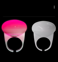 Anneau lumineux à LED en plastique Cadeau promotionnel pour concerts Anime Corée du Sud Japon Flash Finger Light Trade Show Giveaways