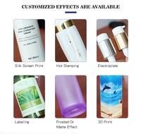 Flacon pulvérisateur en plastique transparent blanc ambré vide à fine brume PET 30ml 50ml 100ml 120ml 150ml 200ml 250ml 500ml pour emballage cosmétique