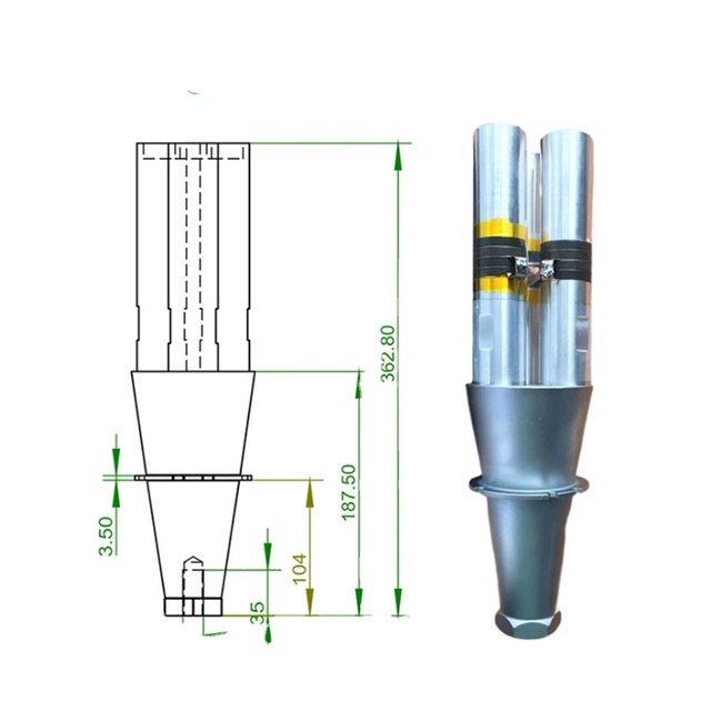 Factory Price Ultrasonic Transducer 20 KHZ 35KHZ 40KHZ for Ultrasonic Welding Machine