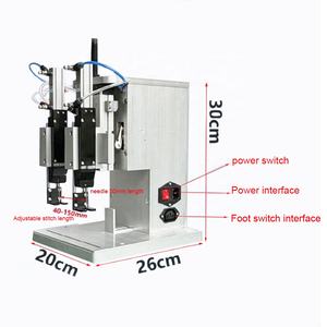 Nouvelle agrafeuse pneumatique à double aiguille en plastique de 5 cm, robuste, à matériau épais, pour fixer les serviettes, les chaussettes, les tapis, agrafeuse à chaud - Product Image 4