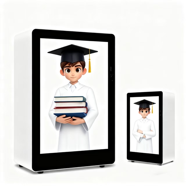 15.6" Transparent LCD Touch Screen 3D Display Cabinet Interactive Advertising Screen Showcase High Transparency Better Show