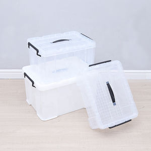 Large Plastic Storage <strong>Box</strong> Clear <strong>Toy</strong> Storage <strong>Box</strong> <strong>with</strong> <strong>Lid</strong> and Transparent Organizer for Kids - Product Image 4