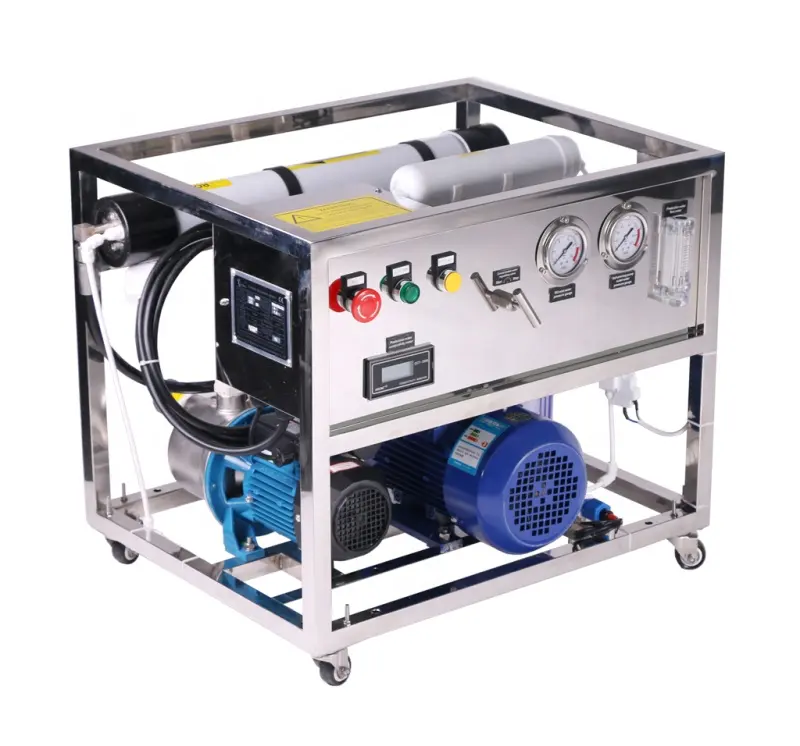 नमक पानी पीने के पानी की मशीन समुद्री जल अलवणीकरण उपकरण अच्छी तरह से करने के लिए watermaker उपचार मशीनरी Revers osmosi आरओ संयंत्र