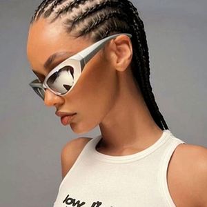 Gafas de Sol Deportivas Retro Punk con Logotipo Personalizado, Gafas de Ciclismo Steampunk para Hombre y Mujer - Product Image 3