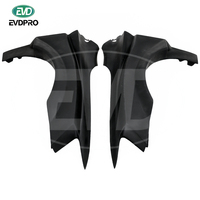 Kit carrosserie pare-chocs avant large en fibre de verre style VRS pour Mitsubishi Lancer Ex 2012
