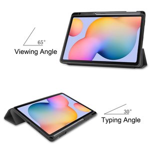 <span class=keywords><strong>Coque</strong></span> de protection souple en TPU+PU pour <span class=keywords><strong>tablette</strong></span> <span class=keywords><strong>Samsung</strong></span> Galaxy Tab <span class=keywords><strong>S6</strong></span> <span class=keywords><strong>Lite</strong></span> SM-P613 P619 10,4 pouces <span class=keywords><strong>2022</strong></span> - Product Image 3