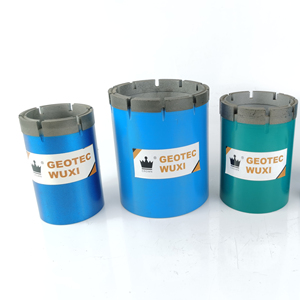 Geotec Wuxi corona NMLC HMLC LTK48 LTK60 BGM NGM involucro scarpa punta diamante impianto di perforazione carotaggio - Product Image 1