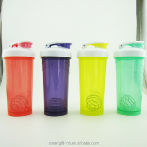 Bouteille shaker de protéines en poudre avec ballon de mélange logo personnalisé promotion de la <span class=keywords><strong>nutrition</strong></span> entreprise en plastique sports vente en gros logo personnalisé - Product Image 6