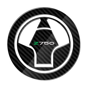Autocollant de protection pour réservoir de moto, aspect <span class=keywords><strong>carbone</strong></span> 3D, pour Kawasaki <span class=keywords><strong>Z750</strong></span> Z750R Z 750 2007-2012 - Product Image 1