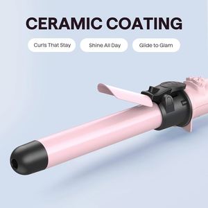 Fer à boucler professionnel 3-en-1 : Styler, Onduleur et Bigoudi Rotatif Électrique Automatique avec Chauffage PTC et Revêtement Tourmaline - Product Image 4